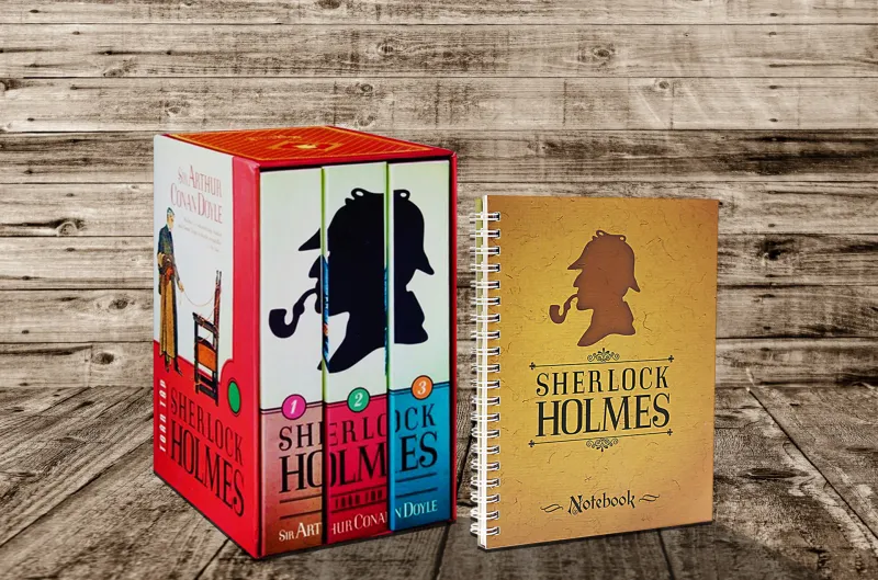 Một số hình ảnh về bộ sách Sherlock Holmes toàn tập