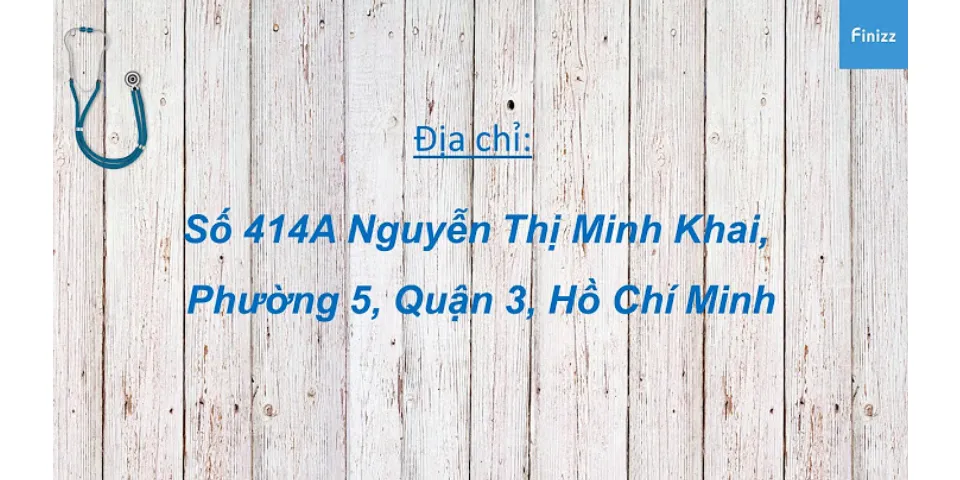 Phòng khám Minh Khai webtretho