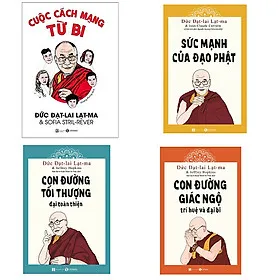 Download sách Trọn bộ 4 cuốn sách của Đức Đạt-lai Lạt-ma: Sức Mạnh Của Đạo Phật - Cuộc Cách Mạng Từ Bi - Con Đường Tối Thượng - Con Đường Giác Ngộ