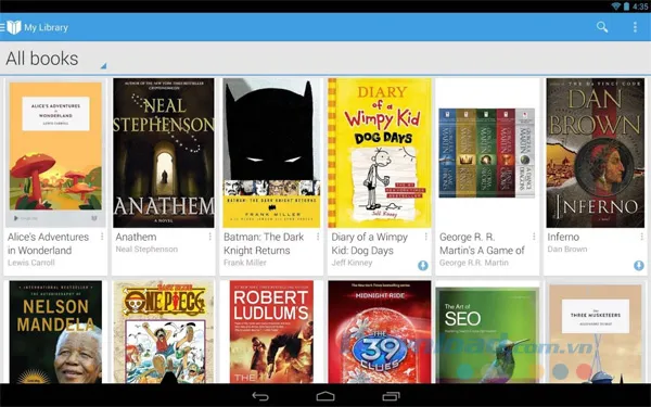 Tải ebook cho Android