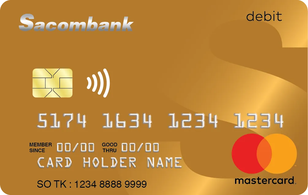 Thẻ Sacombank mẫu cam là gì