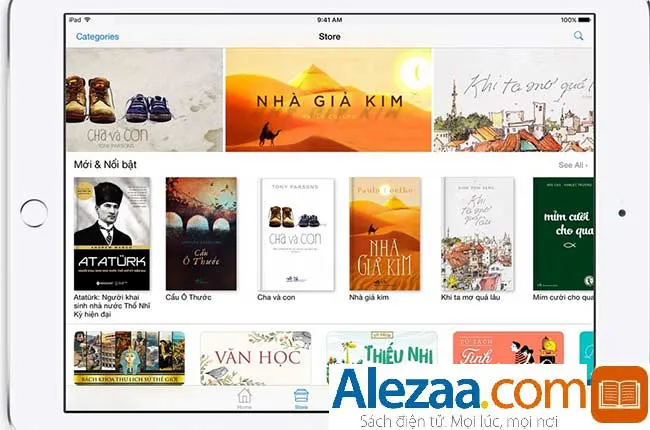 Ứng dụng đọc sách trên iPhone tiếng Việt